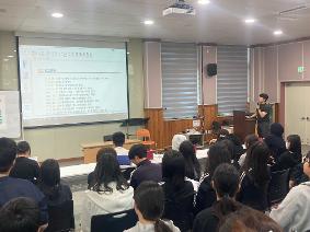 청산중 고입설명회